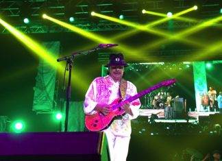 Santana Rocks at the Dubai Jazz Festival