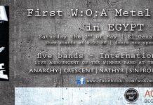 Wacken Metal Battle Egypt 2014
