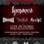 Metal Eastern Night Vol. 2 – Bands Setlists