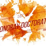 Notable Musicians with Honorary Doctorate – P. 2