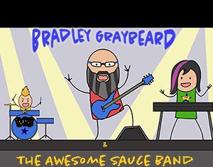 EP: Kids Songs That Rock!!! Vol. 2 (cover) by Bradley Graybeard & The Awesomesauce Band