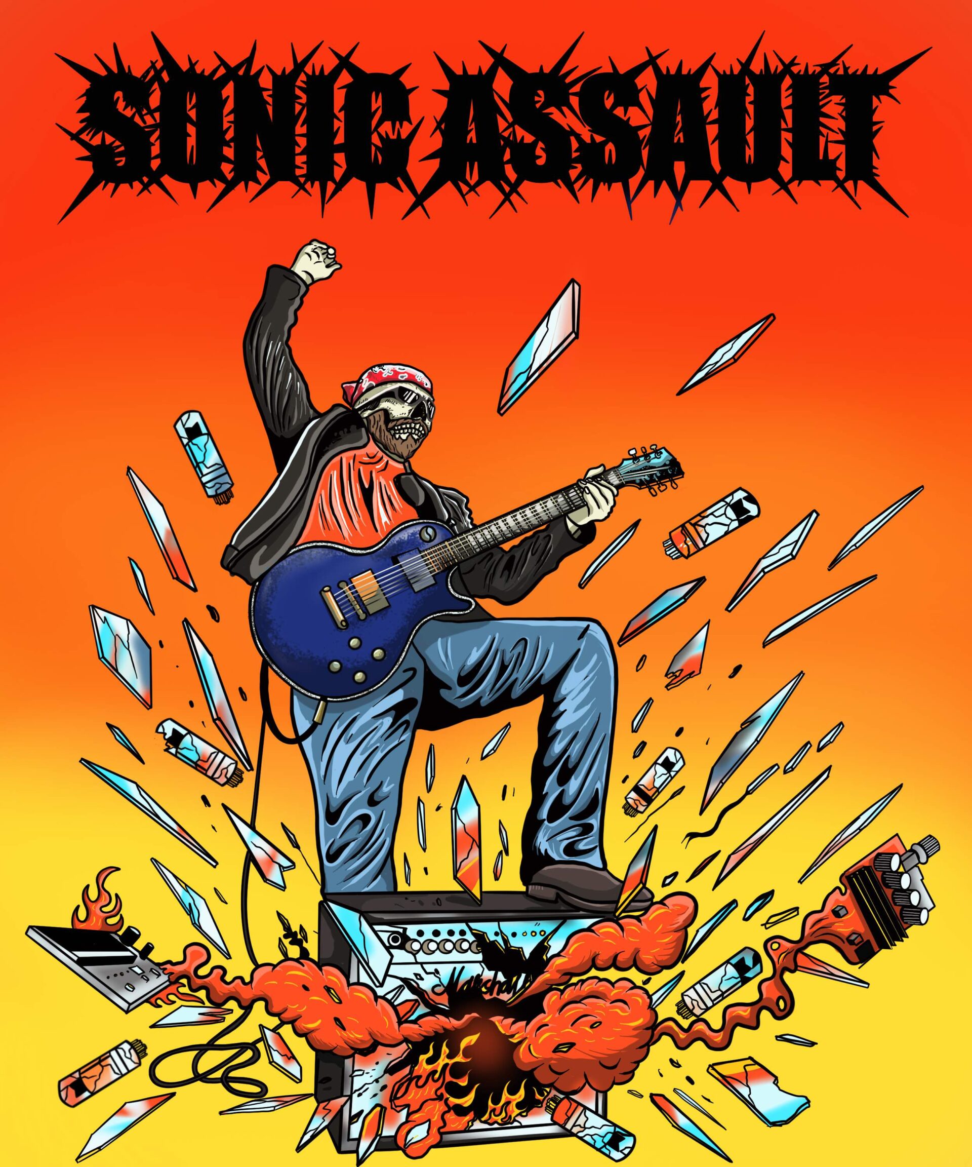 Sonic Rocker Sonic Assault by Gib The Rocker | Rock Era Magazine