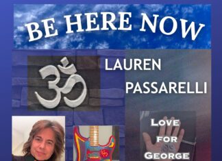 Cover: Be Here Now by Lauren Passarelli