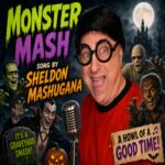 Sheldon Mashugana Puts His Gloriously Absurd Stamp on “Monster Mash” — The Halloween Classic Just Got a Little More Mashugana