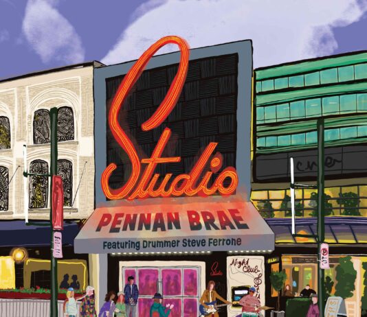 Vancouver Singer-Songwriter Pennan Brae Drops Classic-Rock Inspired Album “Studio” Featuring Legendary Drummer Steve Ferrone