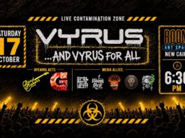 …AND VYRUS FOR ALL: Egypt’s Metal Legends Return to the Stage on October 17th — Are You Ready for the Contamination?
